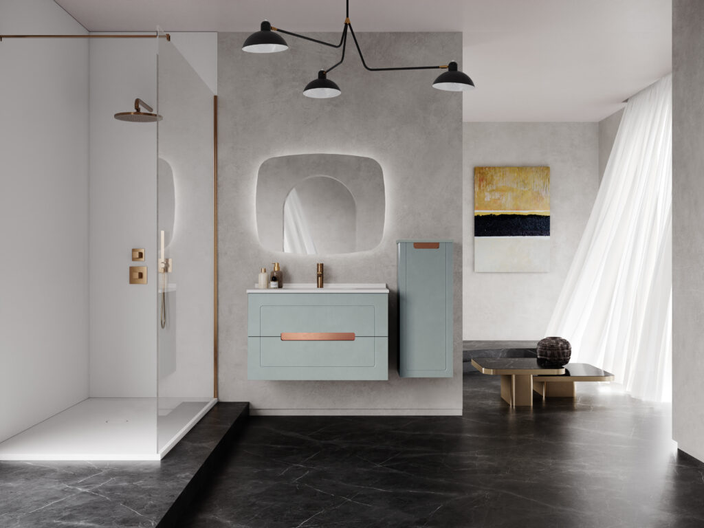 Paname meuble de salle de bains moderne et intemporel 